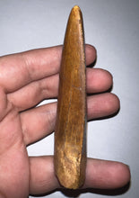 Load image into Gallery viewer, Monster Carcharodontosaur Fossil Tooth 3.56 Inches Incredible Serrations