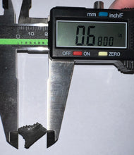 Load image into Gallery viewer, Rare Edestus Fossil Scissor Shark Tooth .68 Inches Pre Dinosaur Shark Tooth!