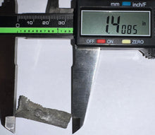 Load image into Gallery viewer, Rare Edestus Fossil Scissor Shark Tooth 1.4 Inches Pre Dinosaur Shark Tooth!