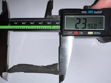 Load image into Gallery viewer, Edestus Fossil Scissor Shark Tooth 2.39 Inches Pre Dinosaur Shark Tooth!