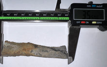Load image into Gallery viewer, Edestus Fossil Scissor Shark Tooth 3.55 Inches Pre Dinosaur Shark Tooth!