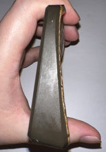 Load image into Gallery viewer, Ammolite Ammonite Gem Stone from Alberta with Mosasaur Bite Marks 4.3 Inches